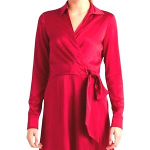 Lauren Ralph Lauren Charmeuse Surplice Dress.....Size 0